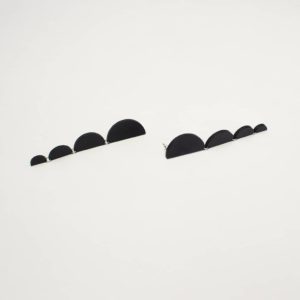 черные сережки купить киев