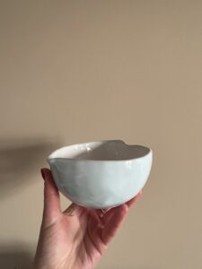 миска сердечко